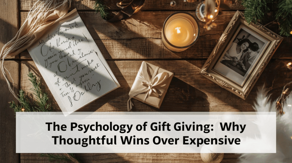 The Psychology of Gift Giving: Why Thoughtful Wins Over Expensive